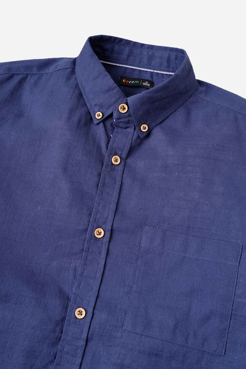 Blue Button-Down Shirt